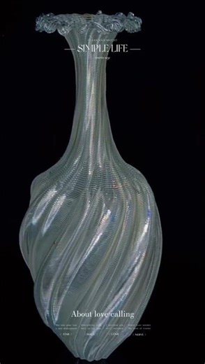 Fine Particle 3D Printed Vase