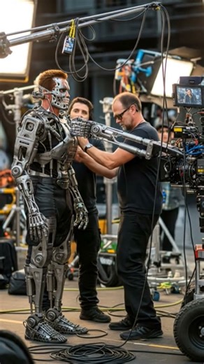 Terminator Behind The Scenes #movie #shorts