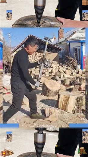 Fast Wood Splitting Auger Drill Bit