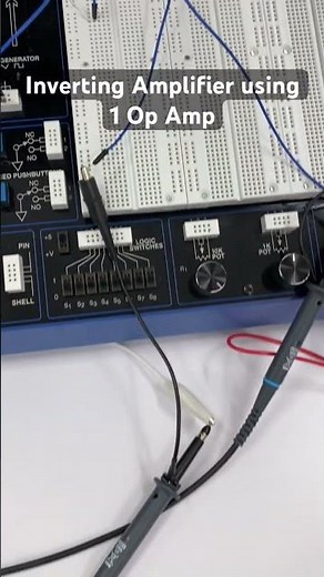 How to Build an Inverter Using a Single Operational Amplifier? DIY Op Amp Inverter for Beginners