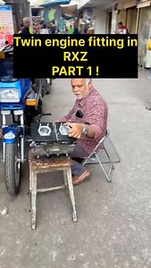 PROJECT TWINS ENGINE IN YAMAHA RXZ part 1 SAI WORK DM TO RESTORE YOURS 91 9967423786 #saiwork #sattar_pilot khetwadi 12 lane, Mumbai GRANT ROAD #ScooterRepair #ScooterRestoration #VintageScooter ScooterLife ClassicScooter ScooterRebuild RetroScooter ScooterMaintenance ScooterLovers TwoWheelerRestoration VintageVibes ScooterCommunity CustomScooter ScooterWorkshop OldSchoolScooter RestorationProject ScooterPassion | Abdul Sattar Mansuri