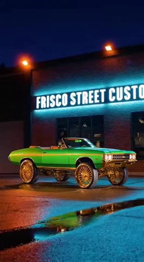 vert #bigrims #classiccars #evsoftiktokcontest #cartok #candypaint