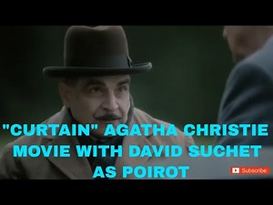 "CURTAIN" AGATHA CHRISTIE MOVIE WITH DAVID SUCHET AS POIROT
