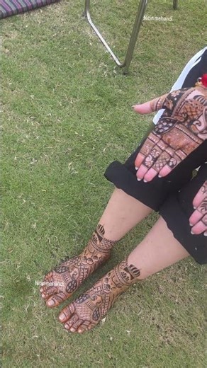 #bride #mehndi #henna