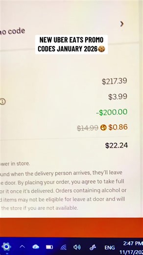 New Uber eats promo codes January 2016 Edition… you will love this #ubereats #fyp #mukbang #mcdonalds #promo