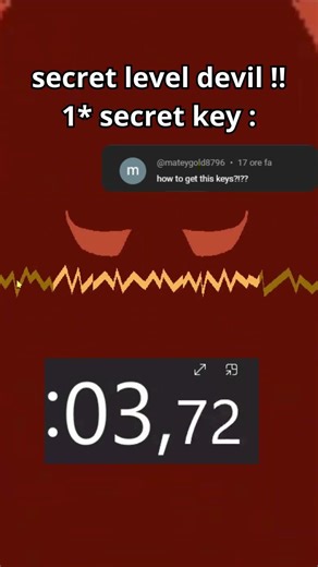 How to find the SECRET KEY in Level Devil!🔑😈#Shorts#leveldevil #secretkey#tutorial#indiegames#gamer