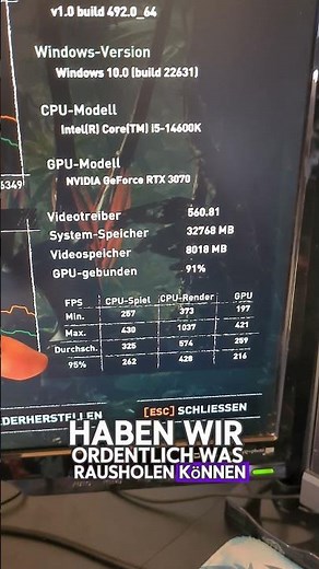 Mehr fps mit ram oc #pc #gaming #overclocking
