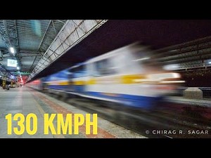 The Real CALIBRE of Diesel Locomotive | Brutal 130 kmph Speed | WDP4D & WDP4B Super Speedster | IR