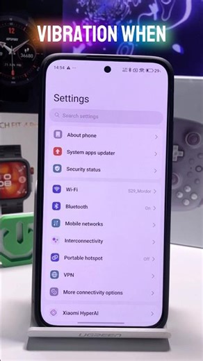 HOW TO CONTROL HAPTIC FEEDBACK MODE ON ANDROID?👾 #hapticfeedback #vibration #androidtips #techtok
