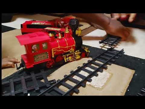Mickey Mouse Holiday Express Train set Review | Christmas Train Toy Set | Best Kid Gifts