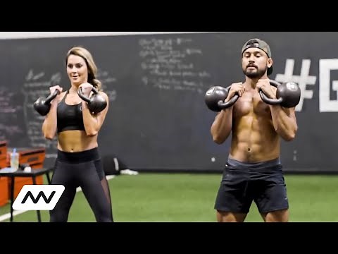4 Move Kettlebell Workout | Primal Swoledier & Jena Mays