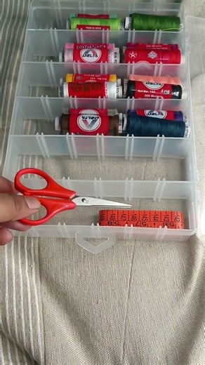 Crafty DIY: How to Make Your Own Stylish Stitching Box! #diy #sewing #fun #stitching #organization