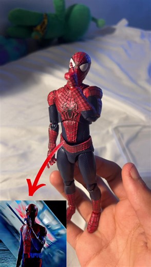 Spiderman Polyester Edit - Side by Side Figure Comparison