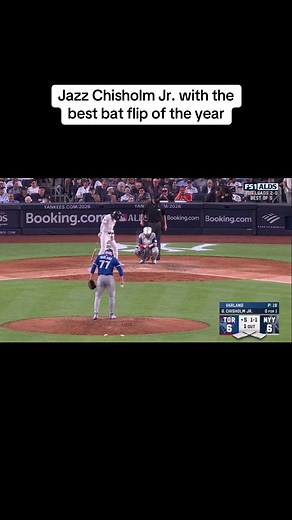Jazz Chisholm's Epic Bat Flip of the Year