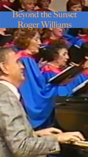 🎶🙏 Roger Williams’s moving performance of the hymn “Beyond the Sunset” was recorded at Coral Ridge Presbyterian Church in Florida — a reverent and deeply heartfelt expression of faith, comfort, and hope. 🎹✨ Roger originally recorded “Beyond the Sunset” for Kapp Records on his 1964 Grammy-nominated album, Family Album of Hymns, with orchestration by Ralph Carmichael — one of his most beloved sacred recordings. #RogerWilliams #MrPiano #BeyondTheSunset #eternallife #hymns | Roger Williams Music