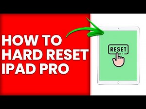 How To Hard Reset iPad Pro (How To Do Factory Reset iPad Pro)