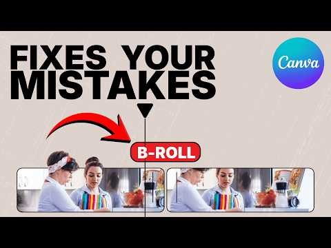 B-Roll in Canva Made Easy for Your Videos (Canva Tutorial for Creators)