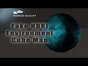Nomad Sculpt - Fake Hdri environment - Cube Map Texture (V1.70 -1.12.2022)