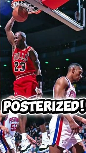Michael Jordan Was POSTERIZING the Bad Boys 😳🐐🔥