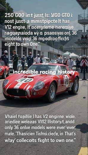 The Most Expensive Car Ever Sold: $70 Million Ferrari 250 GTO”