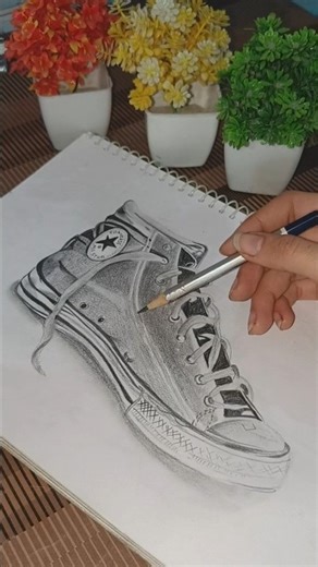 shoes sketch👢. #shoes #reels #tranding #sketch