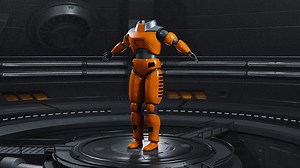 Sci-Fi Futuristic Robot