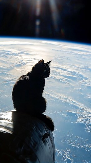 Ilgiza AI Video on Instagram: "🪐spacecore . . . #ai #aivideo #video #reels #cat #catsofinstagram #dream #dreamcore #vibes #darkmood #mood #moodygrams #openspace #space #spacex #galaxy #spaceship #window #windowview #liminalspace #liminalcore #darkcore #alien #capcut #ambiance #spacecore #milkyway"