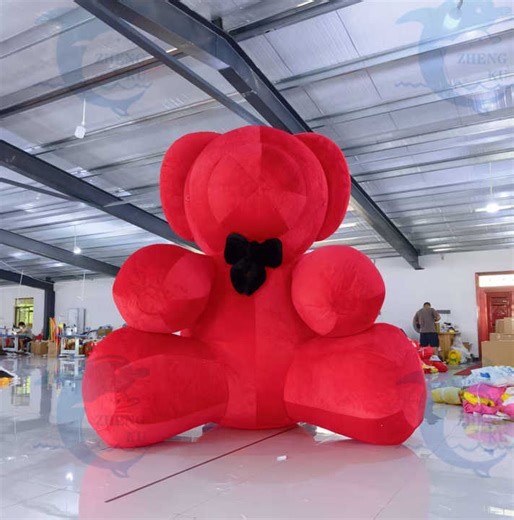 Customized Event Giant Inflatable Bears Doll Cartoon Model Inflatable Bear for Advertising