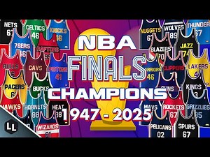 All NBA Finals Winners 1947-2025