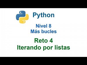 Programming in Python - Level 8 - Challenge 4 - Iterating through lists