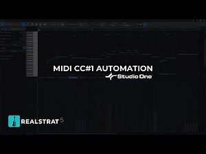 Tutorial. Creating Vibrato and Bend via MIDI CC#1 Automation in Studio One