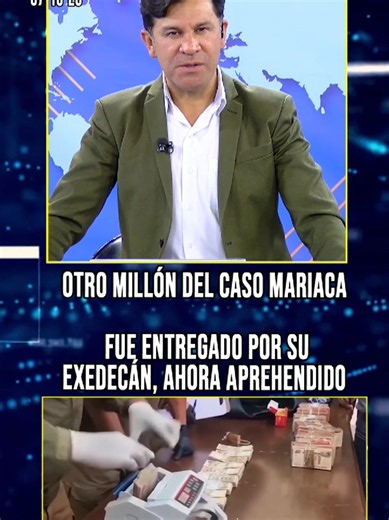 Aprehenden al exedecán de Roger Mariaca por custodiar más de un millón