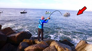 56K views · 1.5K reactions | The best jetty bite of the year! Every cast! Spring break fishing in Alabama. | AnglerUp with Brant | Facebook