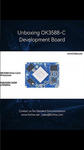 Introducing the OK3588-C development board! Rockchip RK3588 CPU, 8K video codec, 6TOPS NPU...