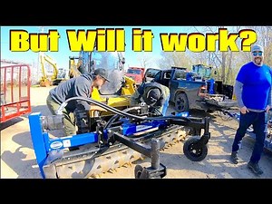 Installing & testing 3 new upgrades for the Power rake