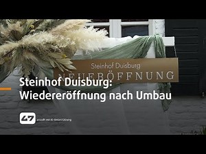 STUDIO 47 .live | NACH UMBAU: WIEDERERÖFFNUNG VOM STEINHOF DUISBURG