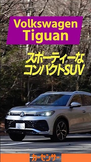 新型 VW ティグアン｜やっぱりちゃんと作ってるなぁ～！ これは飽きのこないモデルだわ