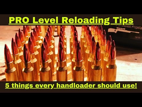Pro Reloading Tips for Beginners... and all levels! 5 Tips that changed the way I handload!