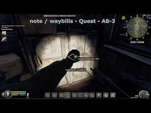 Will to Live Online - Waybill (Frachtbrief)(накладная) Depot Quest - Key 50 - Guide