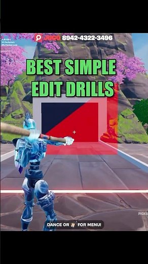 Best Crosshair Placement Map🎯🤩 #fortnite #fortniteclips #fortnitesettings #gaming #practice