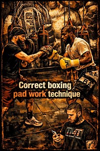 Correct boxing Pad Work technique🥊 #boxingtraining | Petr Scholl - Boxing & Fitness