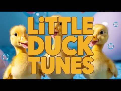 Preschool Kids Duck Song | Cute Quack Quack English Nursery Rhyme Toddlers Baby Love to Repeat
