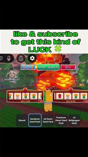 double epic #gardenhorizons seed pack #roblox #gag #fyp