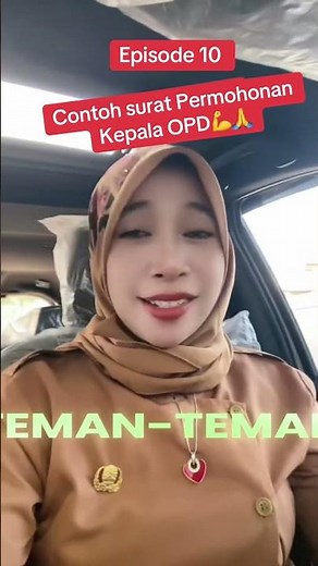 Episode 10 . Contoh surat usulan oleh Pegawai PPPK Paruh Waktu ke Kepala OPD atau instansi 💪😍