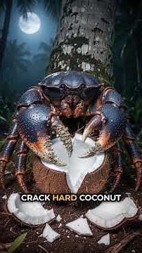 This Crab Can Crack Coconuts 🥥🦀 | Coconut Crab Explained