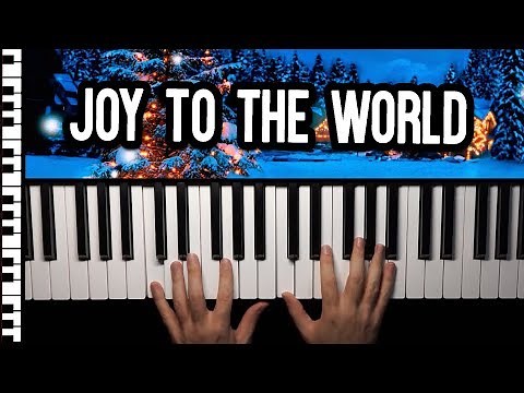 How to Play Joy to the World on Piano - Easy Tutorial