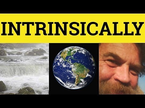 🔵 Intrinsically Intrinsic - Intrinsically Meaning - Intrinsically Examples - Intrinsic in a Sentence