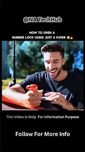 Forgot Number Lock Password? | Best Trick to Unlock Without Key