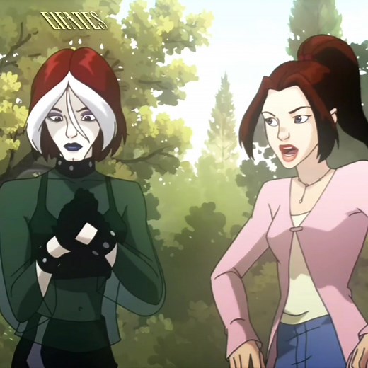 X-Men Evolution: Rogue and Kitty Dance Off