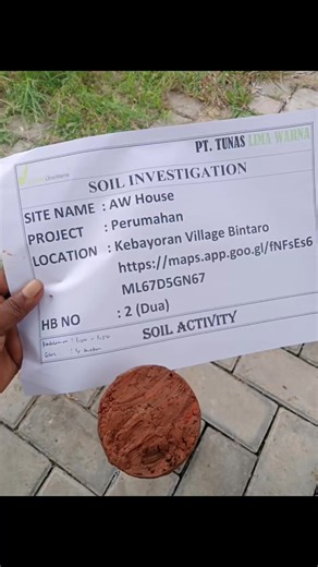 BorLog aktivity untuk pengambilan sampel tanah yang nantinya di uji di laboratorium mekanika tanah #borelog #logging #mektan #handbore